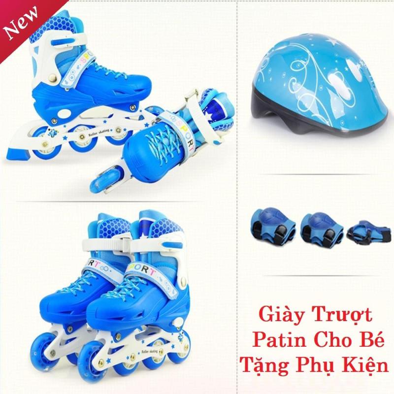 Mua Banh Giay Patin, Giày Patin Trẻ Em Chống Trẹo Chân K81, Tặng Ngay Set Bảo Hộ Cho Bé,  Bảo Hành 1 Đổi 1 Trong 12 Tháng .