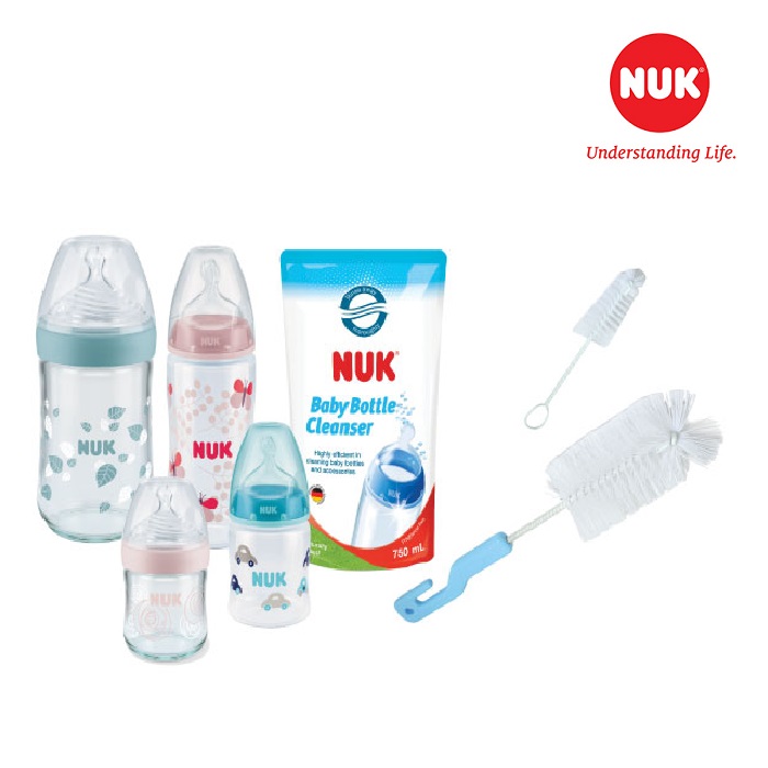 BỘ CHỔI CỌ BÌNH SỮA VÀ NÚM TI NUK