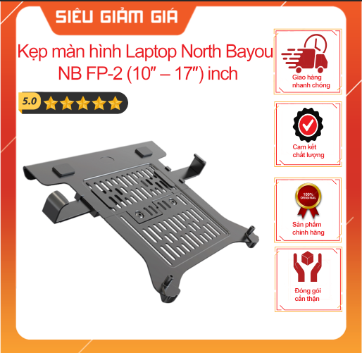 Kẹp màn hình laptop north bayou nb fp-2 inch