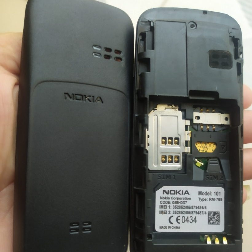 [MÁY + PIN + SẠC] Điện thoại giá rẻ nghe nhạc - Nokia 101 - 2 SIM