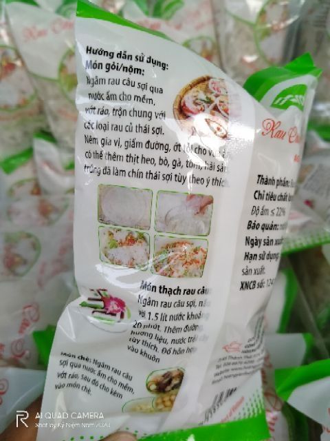 Miến Rau Câu Sợi Ngắn 20G Keto Das