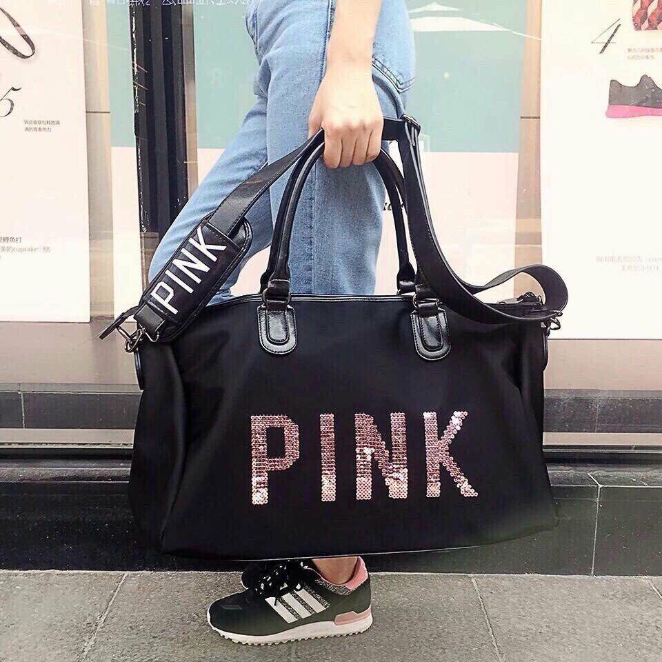 Túi Du Lịch Pink Tiện Dụng Thời Trang ( Mã pinkH145)