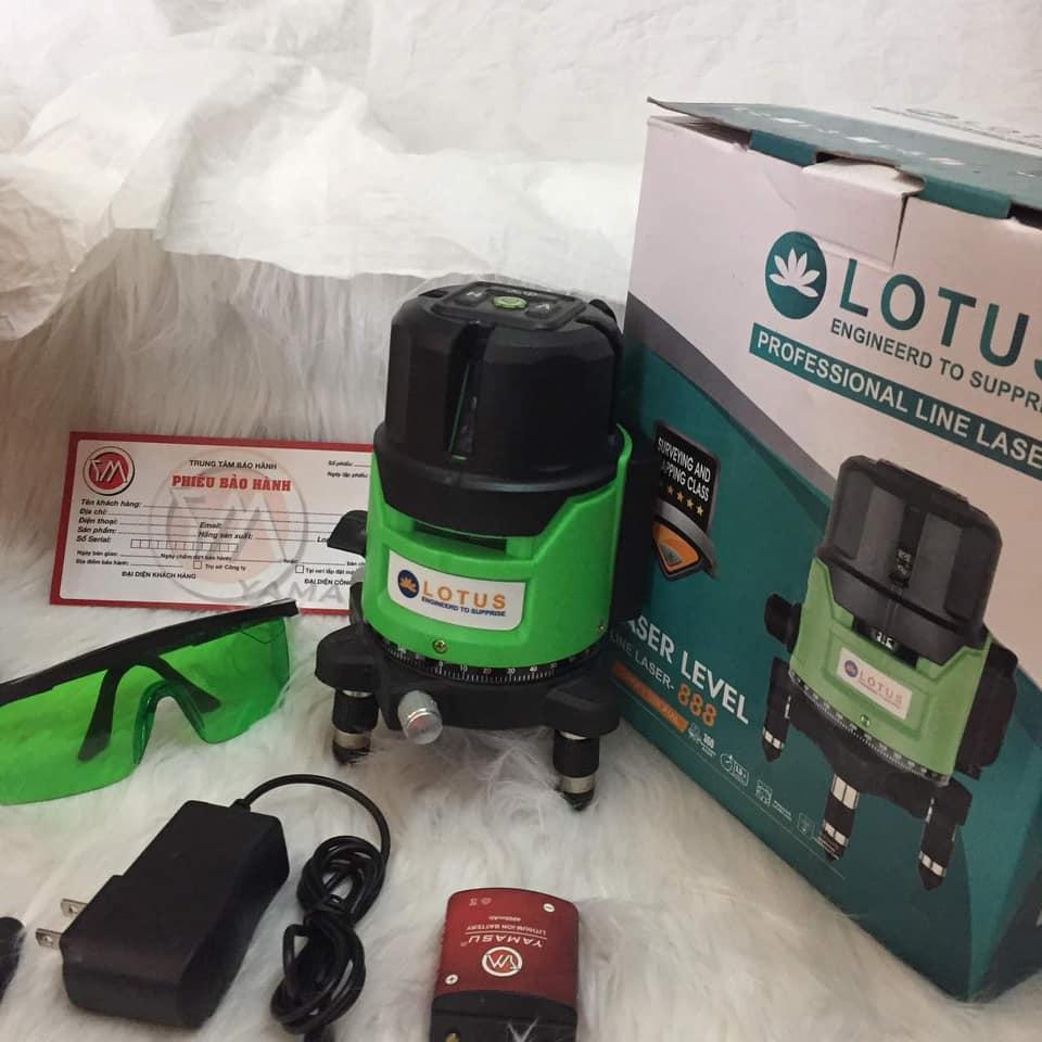 Máy cân mực laser  5 tia xanh lotot