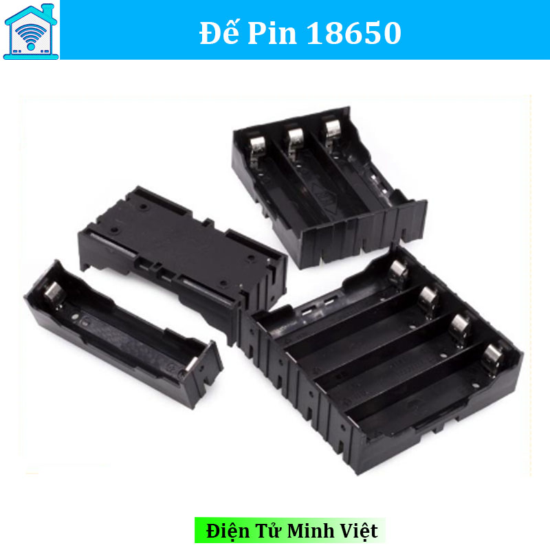 Đế Pin 18650 Có Chân Hàn