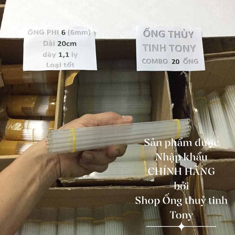 Ống thủy tinh nhỏ loại tốt