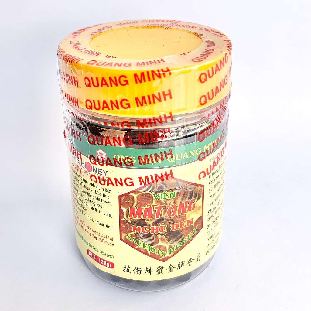 Viên Mật Ong Nghệ Đen Quang Minh (C/120Gr)