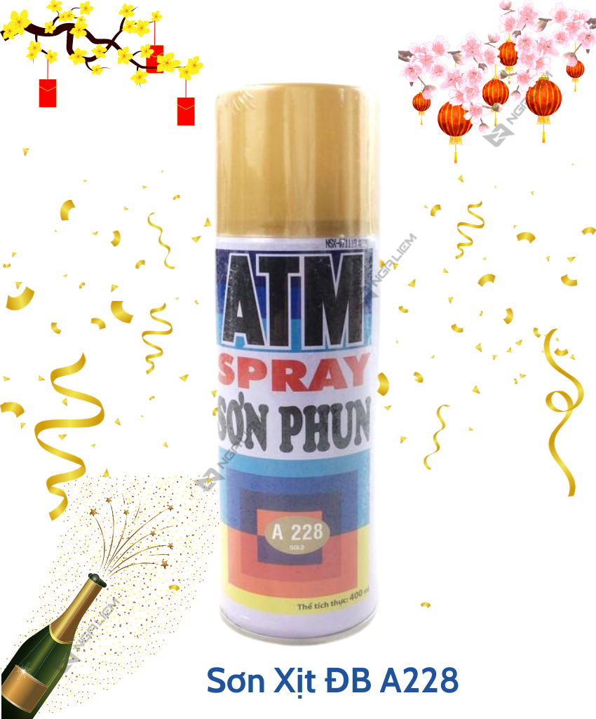 Sơn xịt ATM Spray Đủ Màu (400ml)