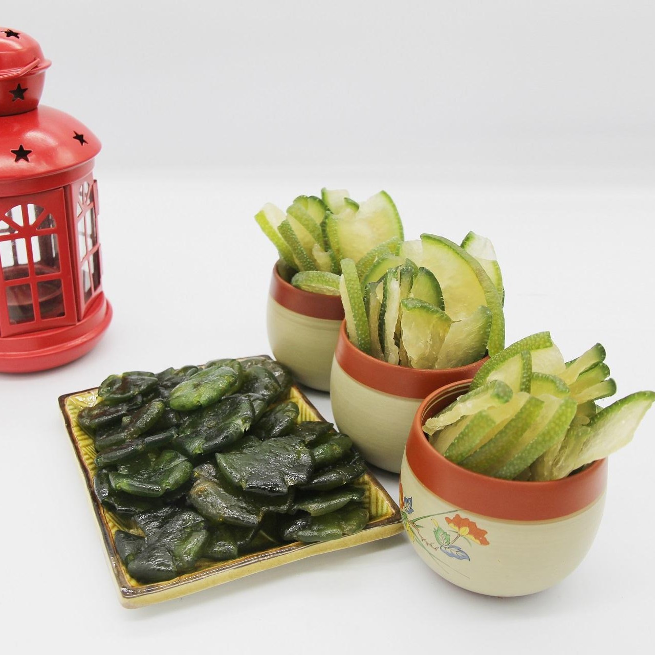 Combo TẮC - BƯỞI 85G chưng đường phèn sấy dẻo (123Farm)