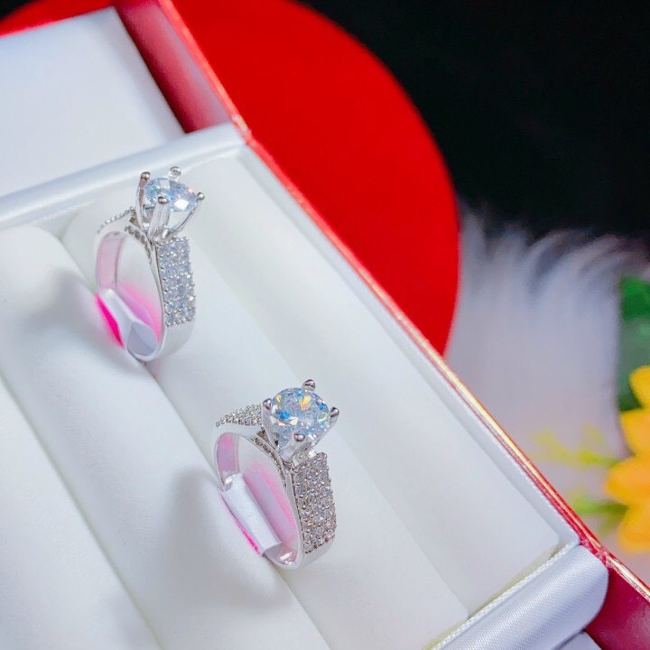 [HCM]Nhẫn Nữ Đá Cao Hot Của Năm - HN2155 - Bền Màu - Đủ Size - Đổi Trả Thoải Mái - Không Đen Không Ngứa