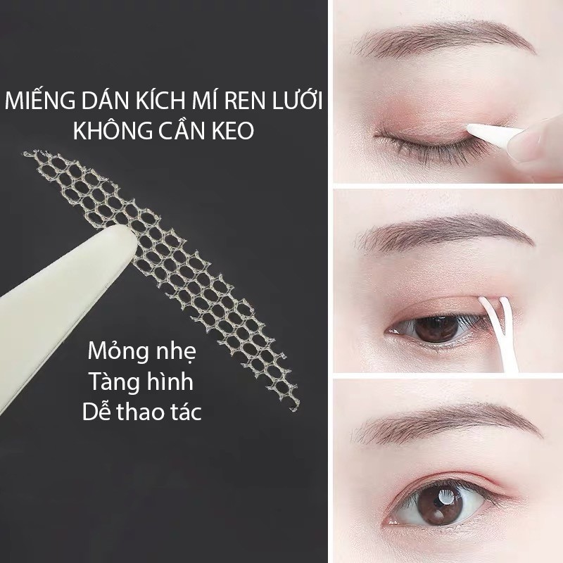 Dán kích mí lưới siêu mỏng siêu tàng hình (gói 240 miếng)