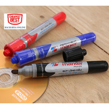 Bút dạ dầu lông dầu Thiên Long PM09 (Bán lẻ 1C)