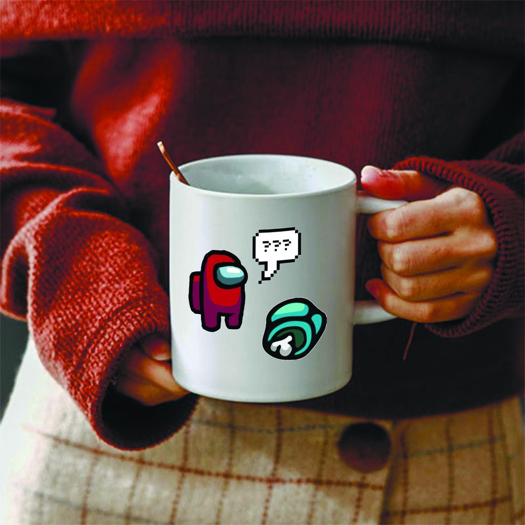 Ly cốc sứ in hình Among Us game