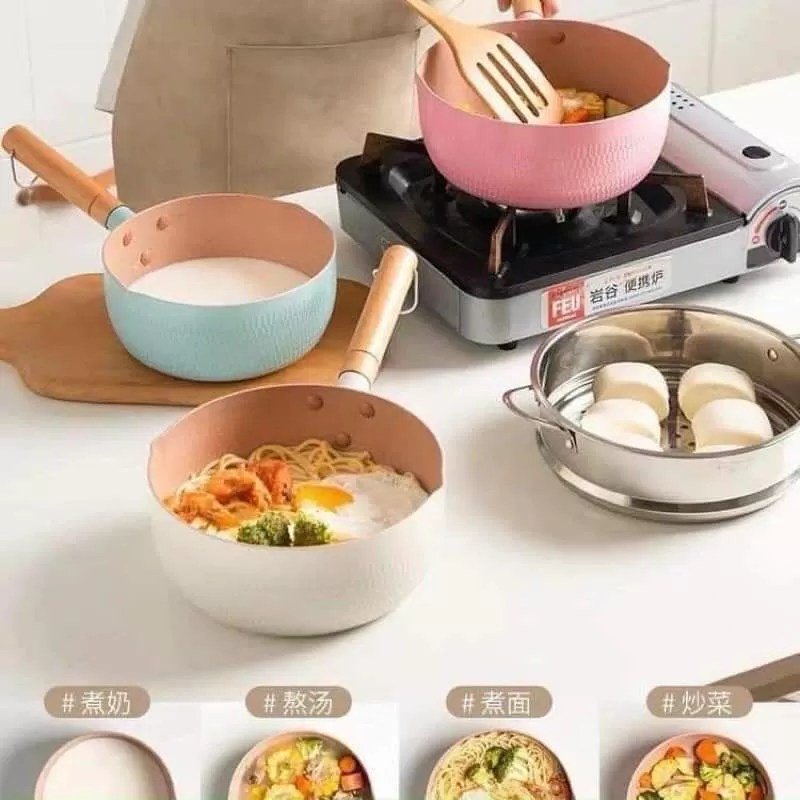 Chảo chiên xào chống dính đa năng