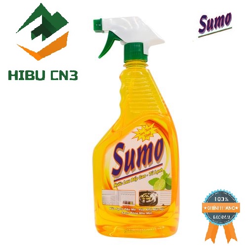 [HCM]Chai Nước Lau Bếp Gas -Tủ Lạnh Sumo 800ml