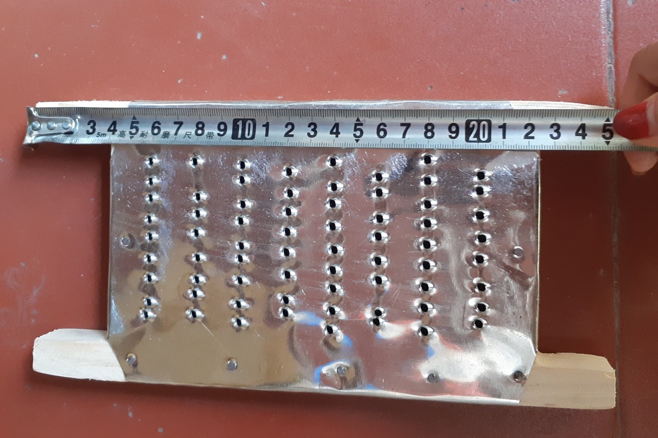 Bàn nạo dừa sợi nấu xôi, chè 25 cm