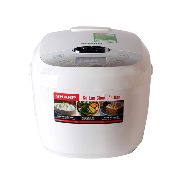 Nồi Cơm Điện Tử Sharp Ks-Com186Ev-Gl (1.8 Lít)