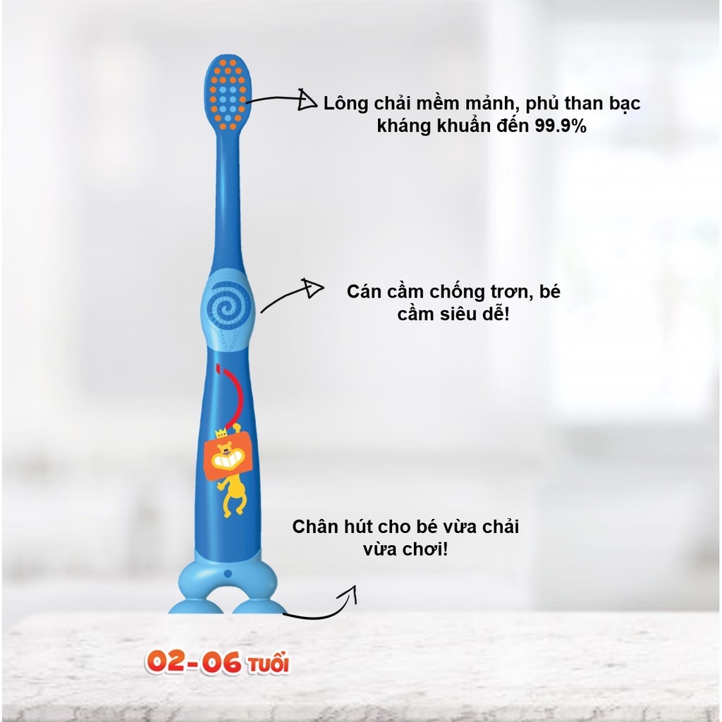 Bàn chải đánh răng P/S Trẻ em 2-6 tuổi