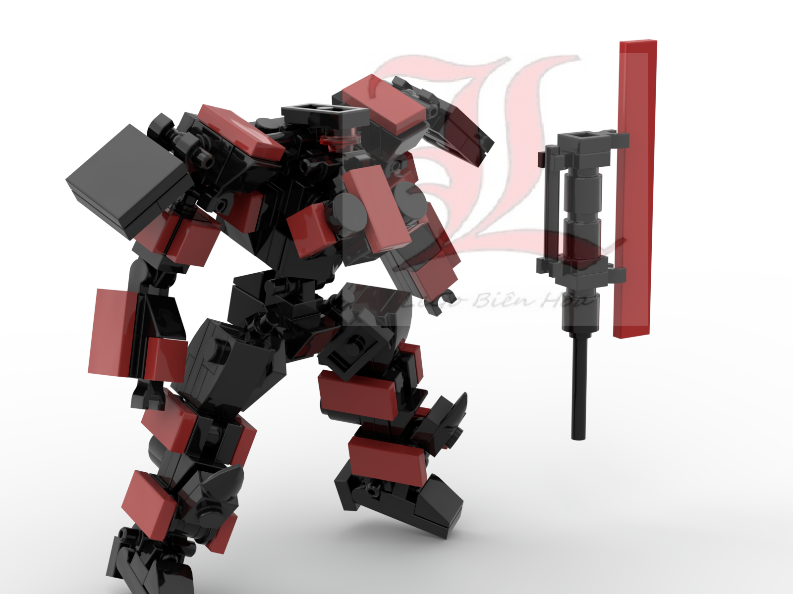 Đồ chơi lắp ráp Non Lego Moc Mech Goblem