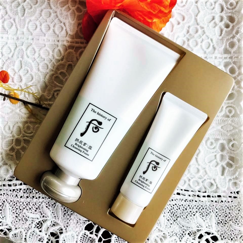 [HCM]Sữa Rữa Mặt Whoo Brightening Cleansing Foam 180 ml