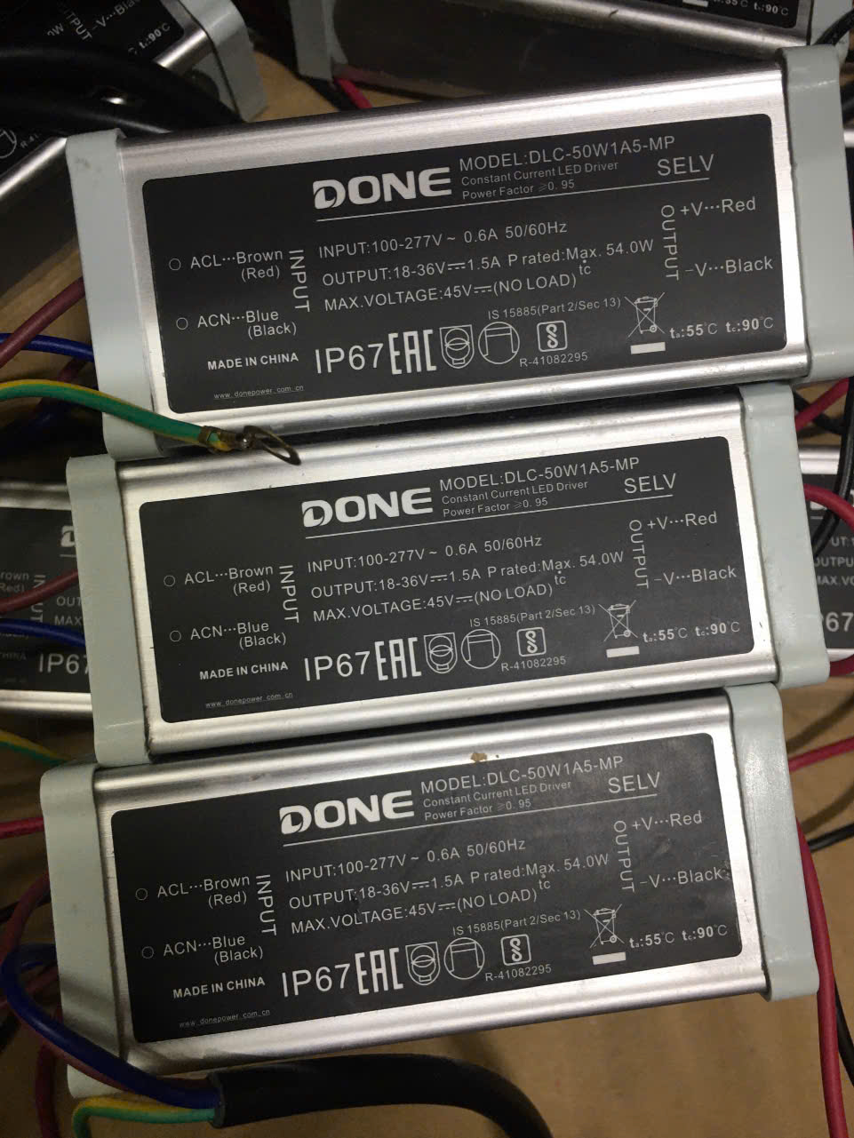 DRIVER LED , nguồn Led DONE dùng cho chip Led 50w , siêu bền