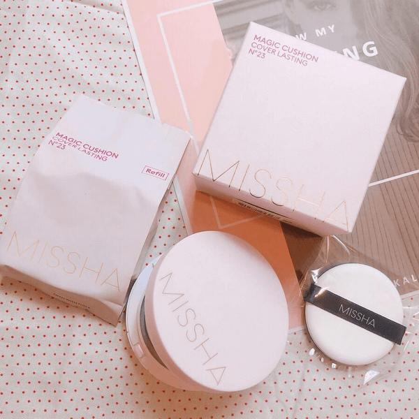 Phấn nước Missha hồng
