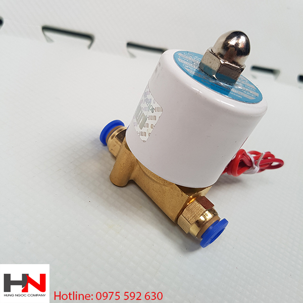 Van điện từ phun sương điên áp 220v ống 8mm