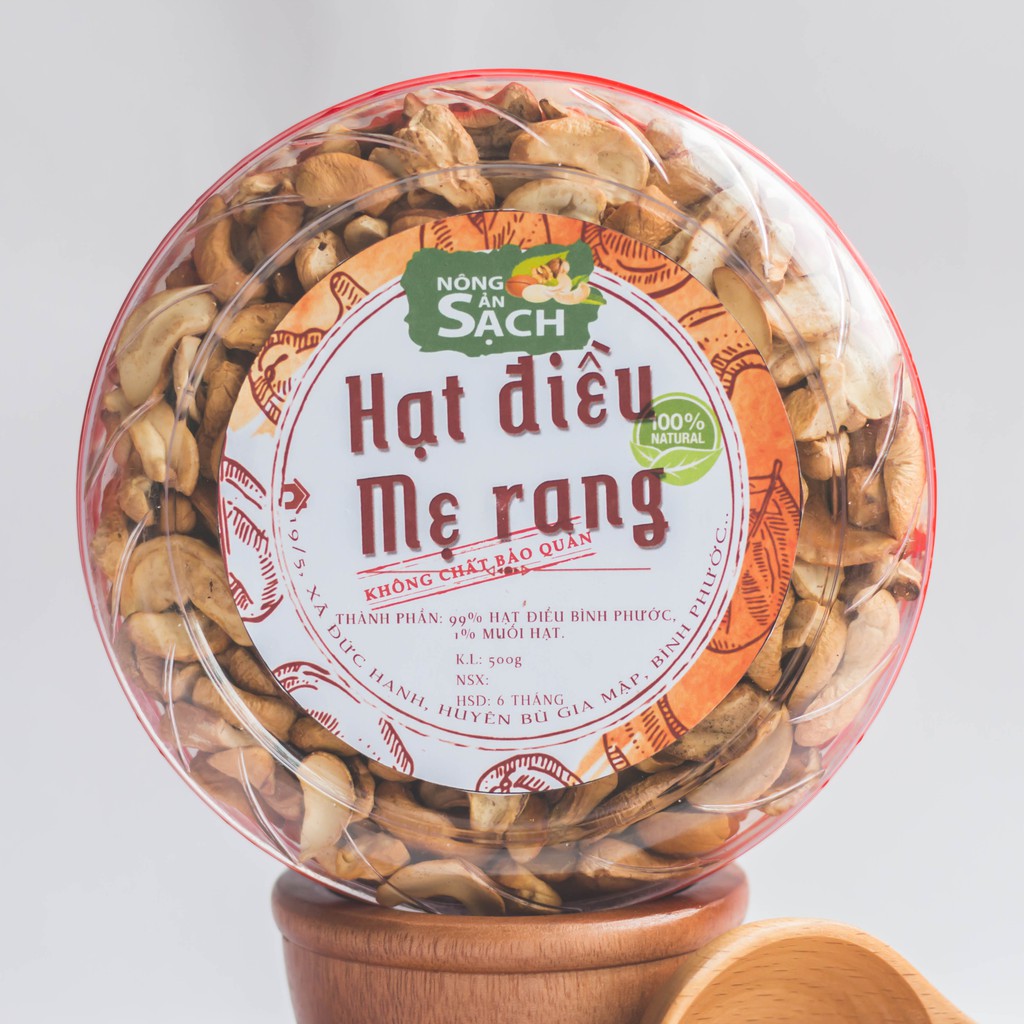 1kg Hạt Điều Vỡ Rang Muối Bình Phước (Đã Bóc Vỏ)