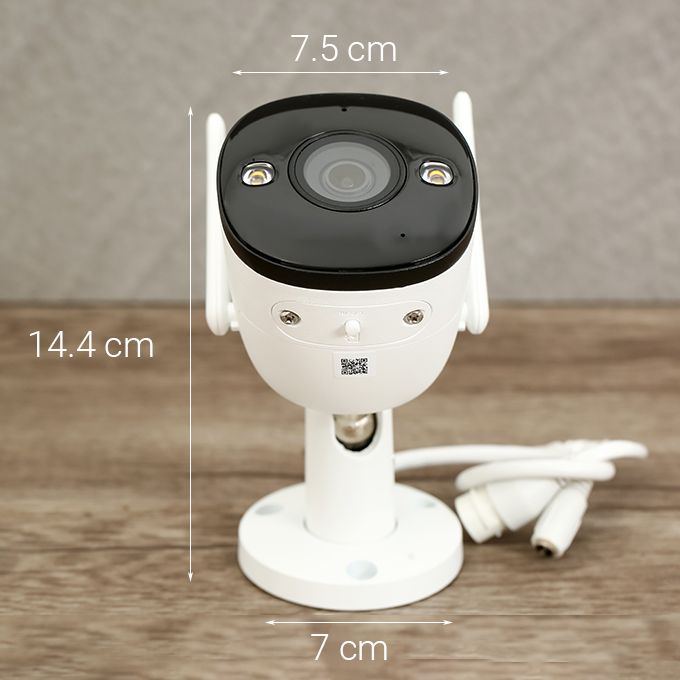 Camera Imou Ngoài Trời Bullet 2, Bullet 2C, Bullet 2E, Chống nước IP67, Chuẩn nén H265, Phát hiện chuyển động, Quay Màu ban đêm - Bảo hành 24 Tháng