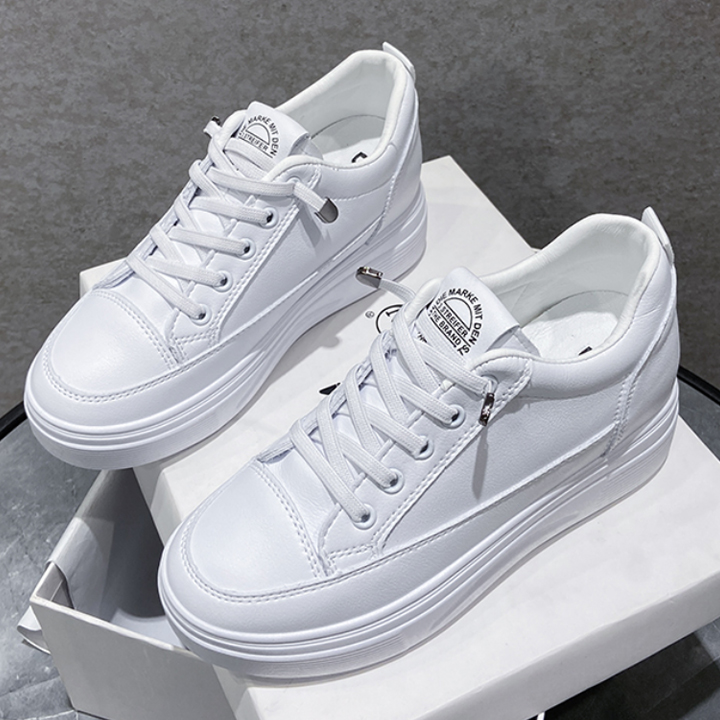 Giày Sneakers độn đế 6cm chất da pu êm nhẹ PS339