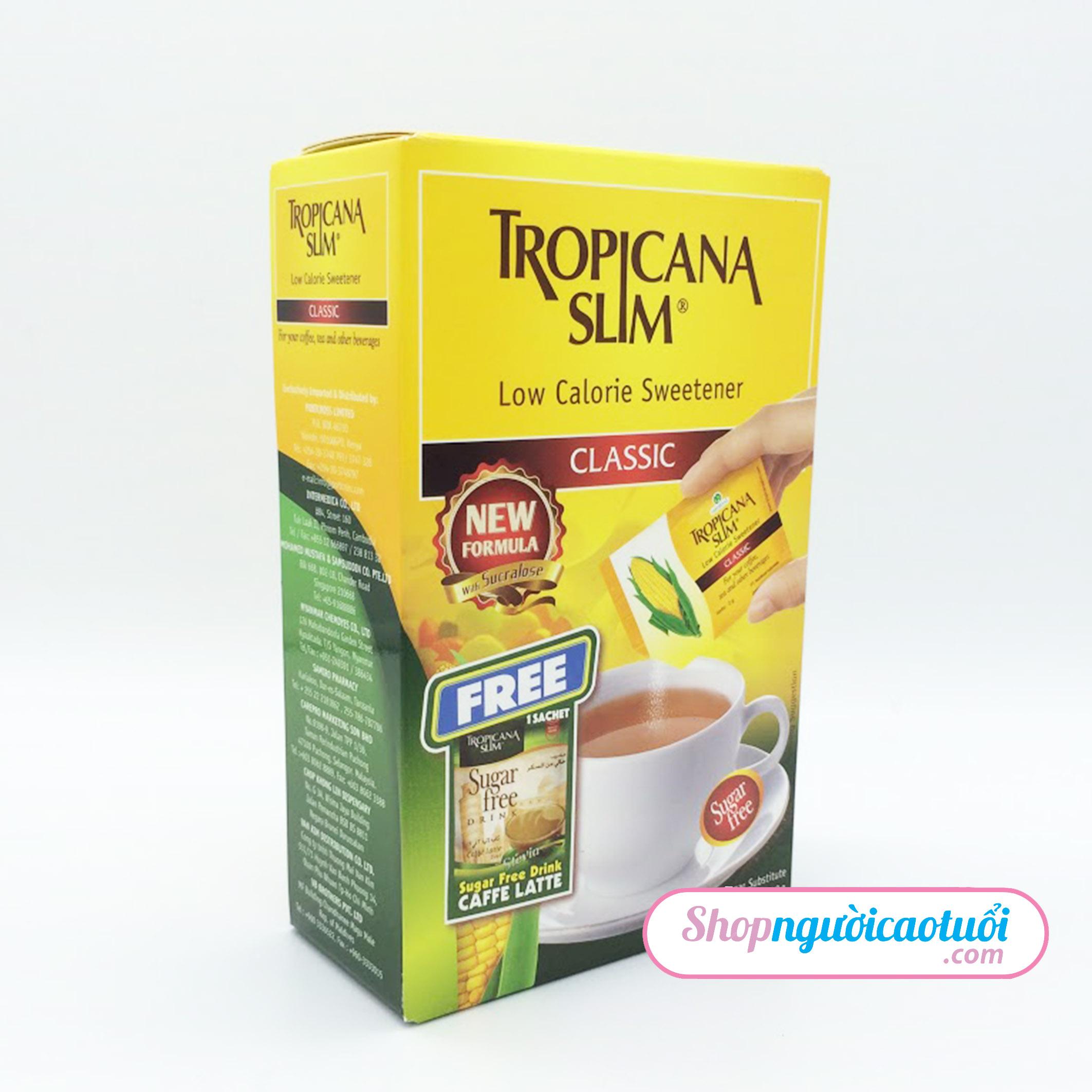 ĐƯỜNG ĂN KIÊNG TROPICANA SLIM CLASSIC 100G