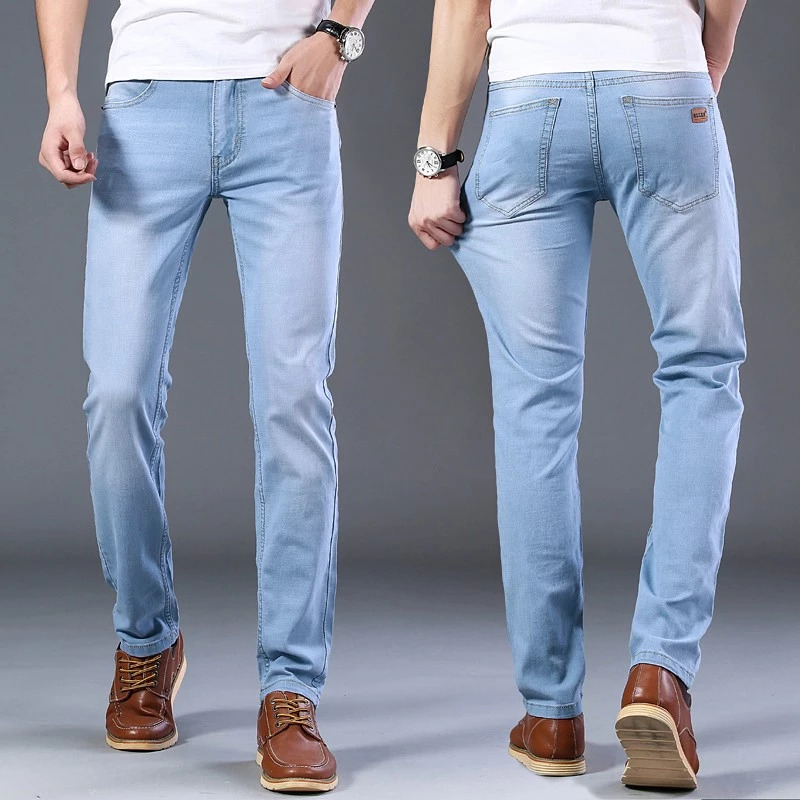 Quần jeans nam mới cao cấp co giãn quần Denim đẹp quần rách nam quần Dài nam Quần trung niên nam quần nam quần đen nam quần xám nam quần xanh nam công sở quần tây nam quần âu nam đẹp quần bò nam quần jeans nam big size