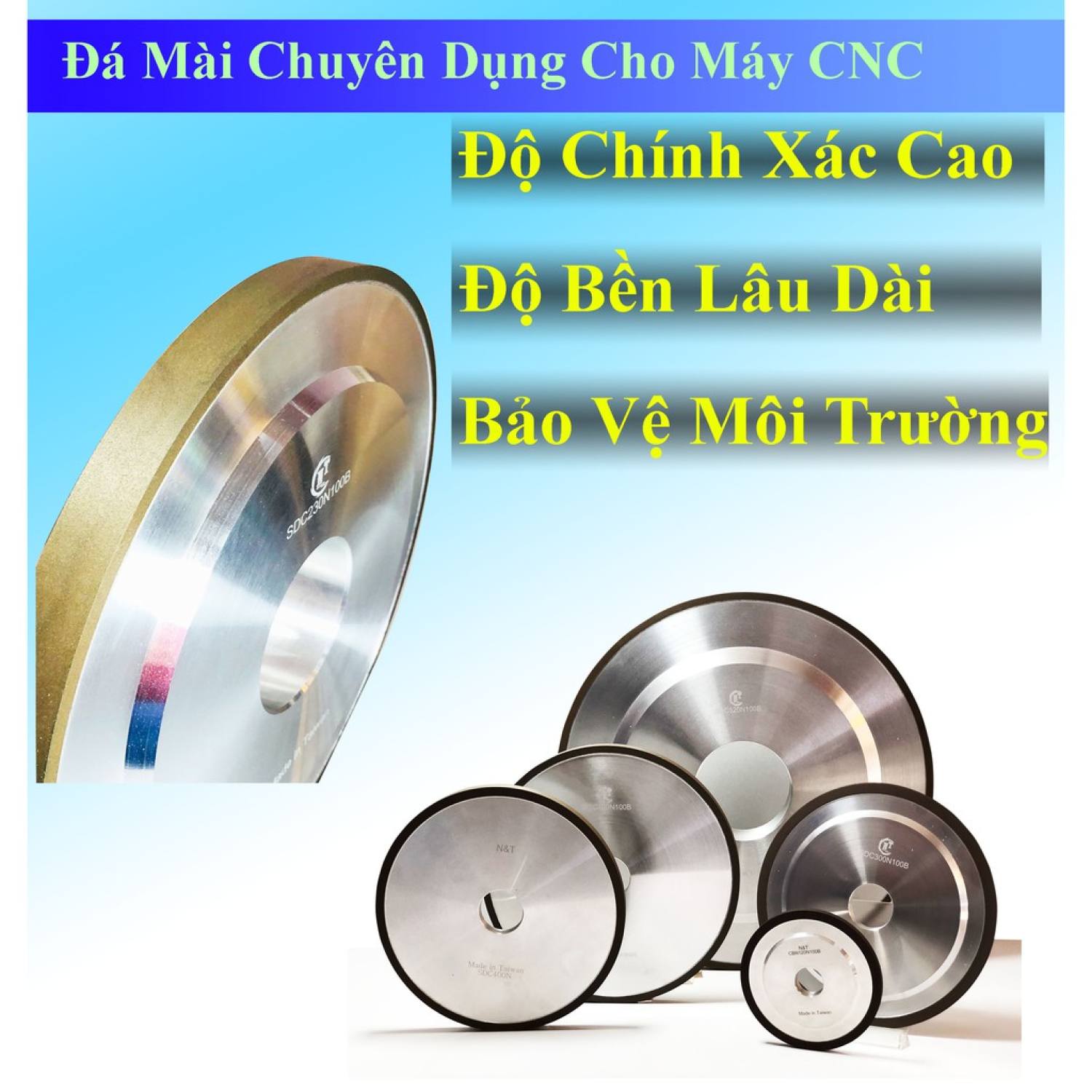 Chén mài kim cương mài kính BESDIA #100