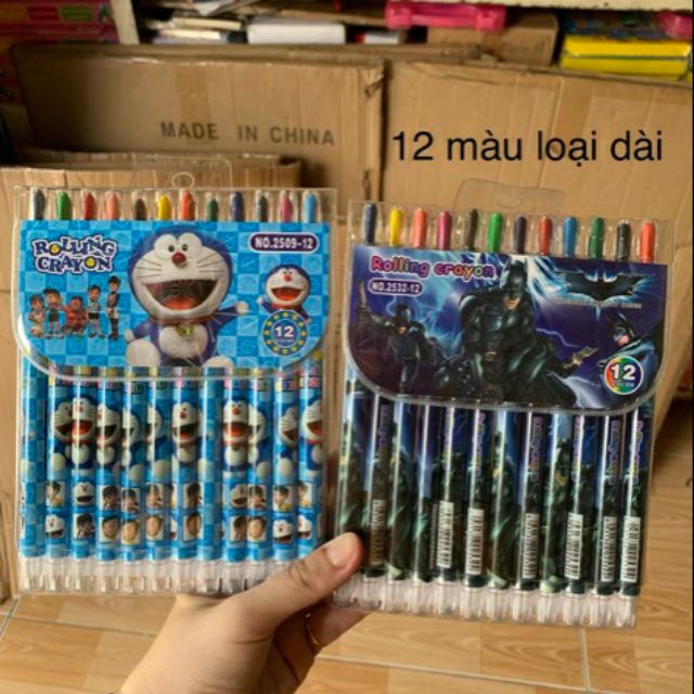[HCM]Sáp Vặn 12 18 24 Màu