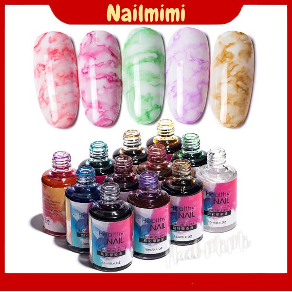 Cồn Loang Healthy Nail Vẽ Móng Vân Đá 15ml