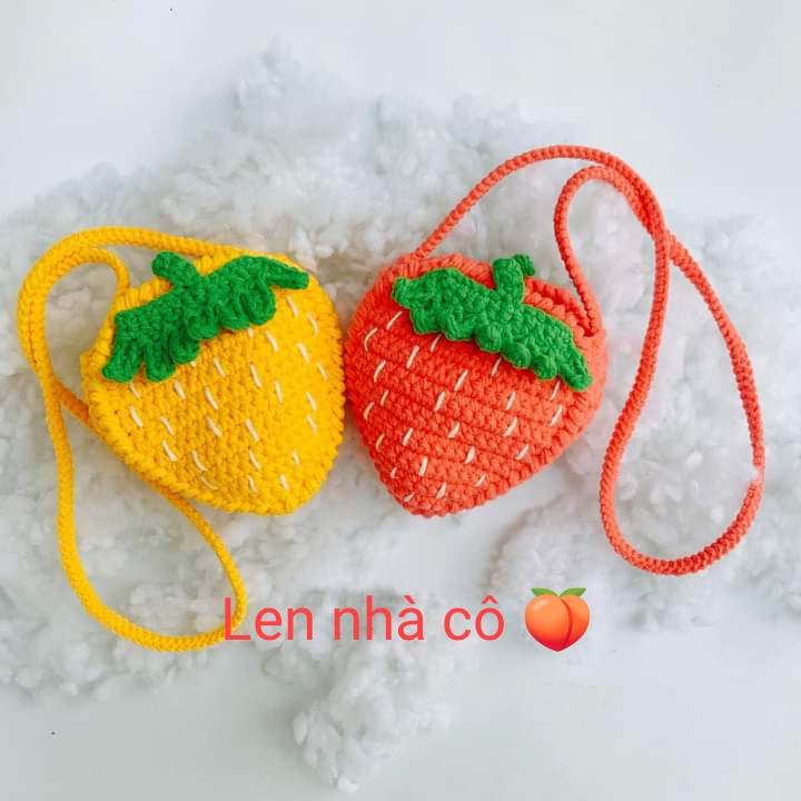 TÚI ĐEO CHÉO HÌNH QUẢ DÂU