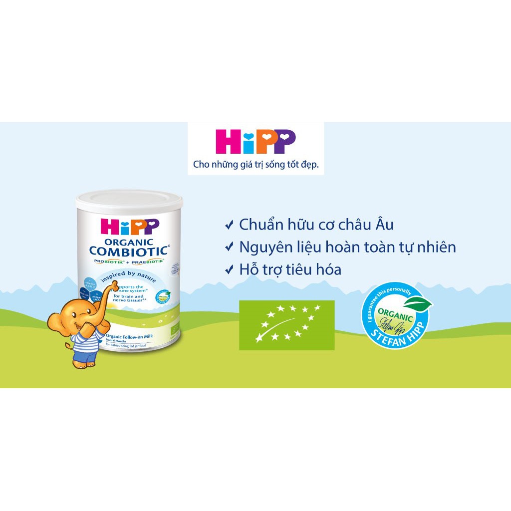 Sữa bột công thức HiPP 1 Organic Combiotic 800g (dành cho trẻ sơ sinh)
