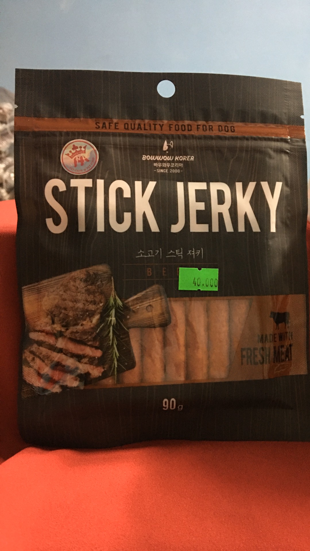 [HOT HOT] Thịt que cho chó STICK JERKY 50G/90G