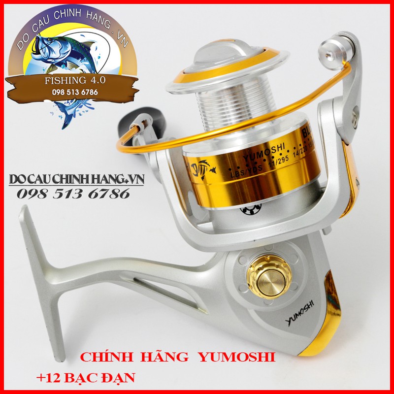Máy câu yumoshi bl 4000 5000 6000 7000 - cam kết bảo hành đổi trả trong 2 tuần đầu