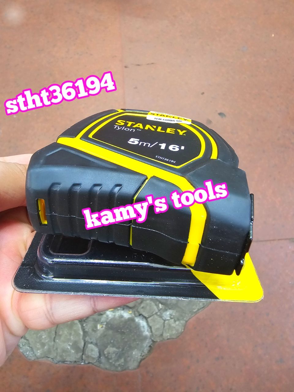 [HCM]Thước Cuộn 5m Stanley Bản 19mm Stht36194 (Thước Dây 5m Thước Kéo 5m)