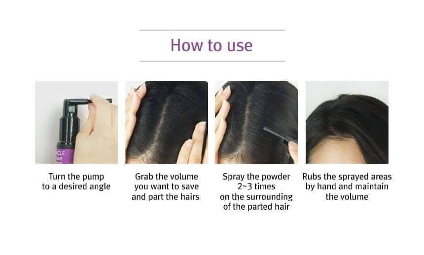 [HCM]XỊT PHỒNG TÓC DR.TOP MIRACLE VOLUME POWDER