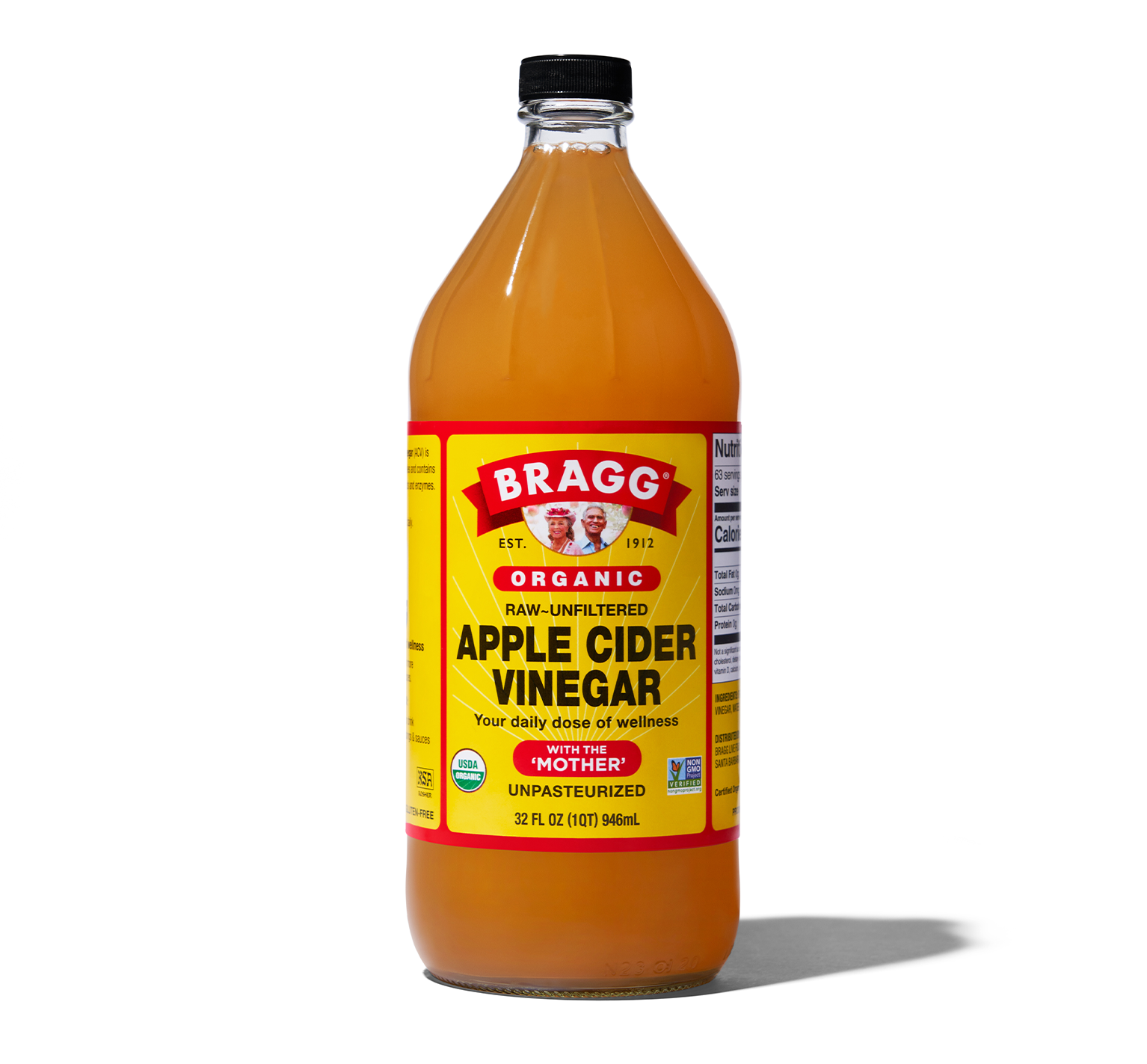 Giấm táo hữu cơ Organic Bragg(946ml)