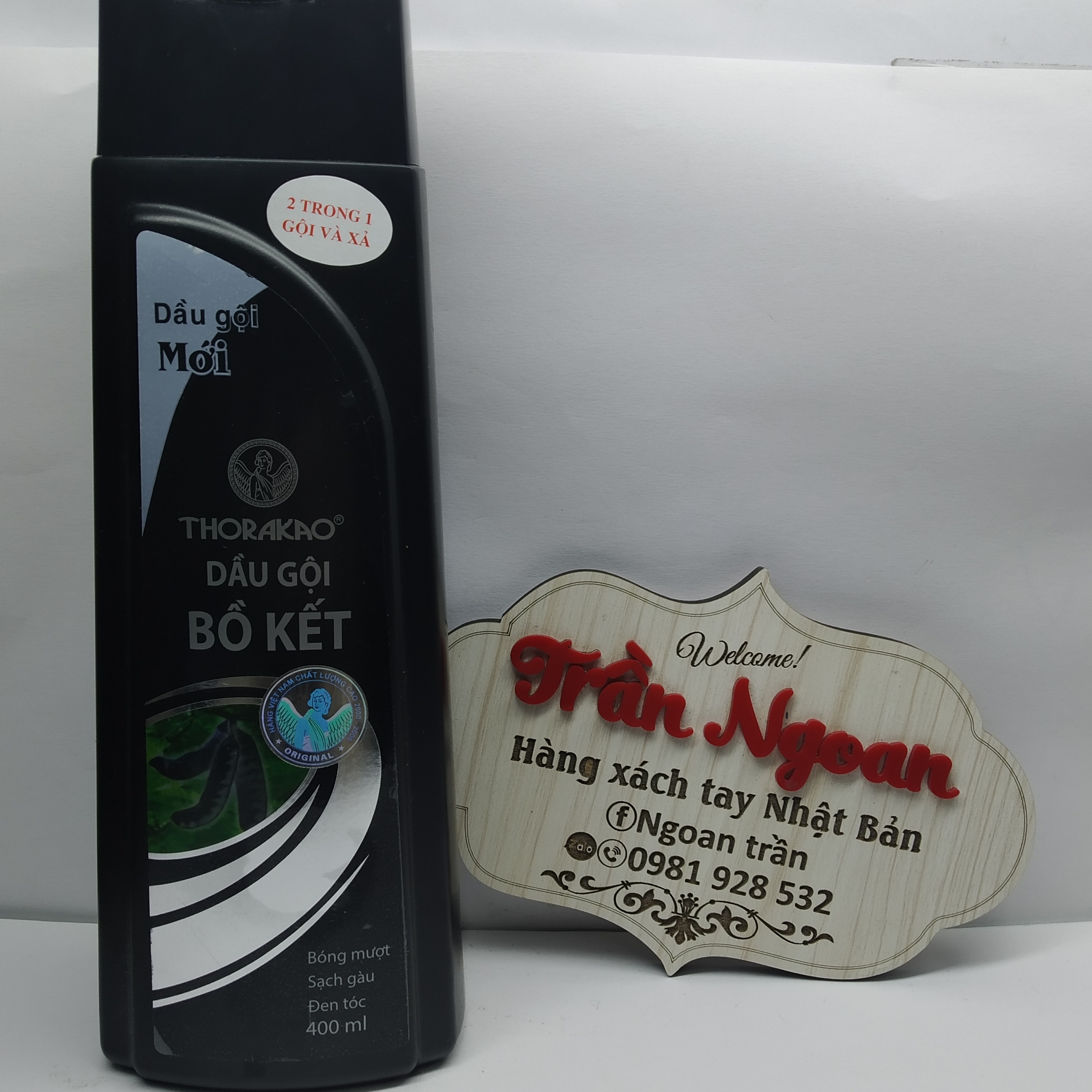 Dầu Gội Thorakao Bồ Kết - Chai 400ml
