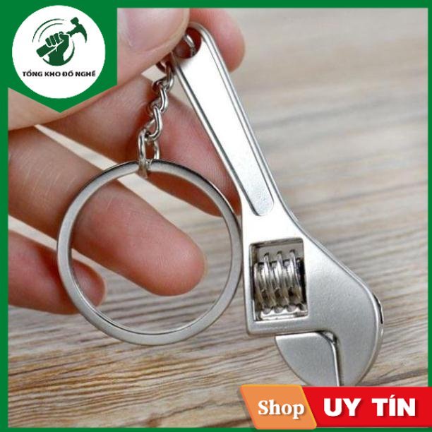 Móc khoá Mỏ lết  mini inox _TKDN