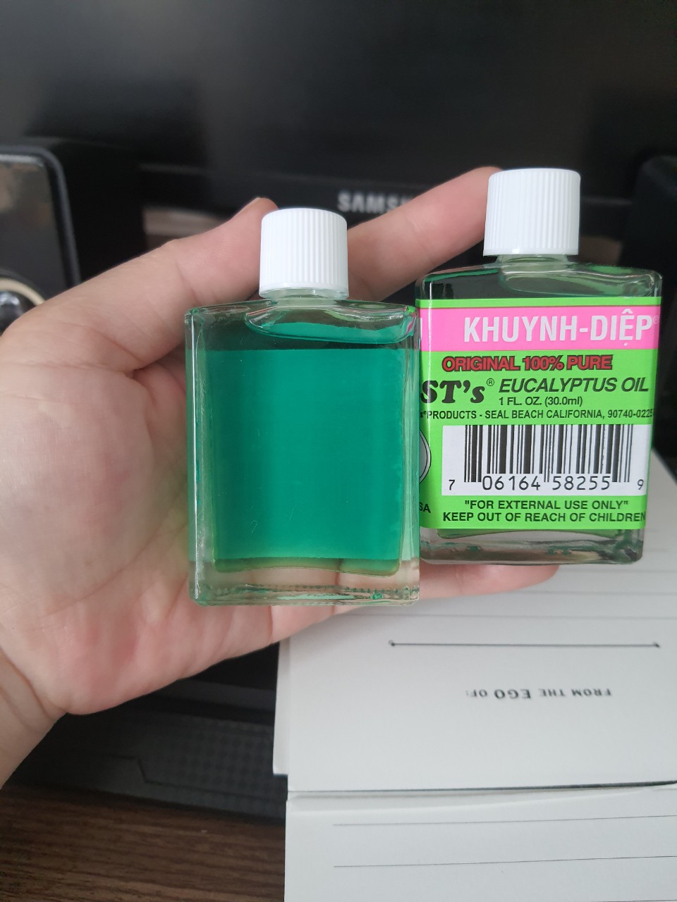 [HCM]DẦU KHUYNH DIỆP MỸ CHAI 30ML