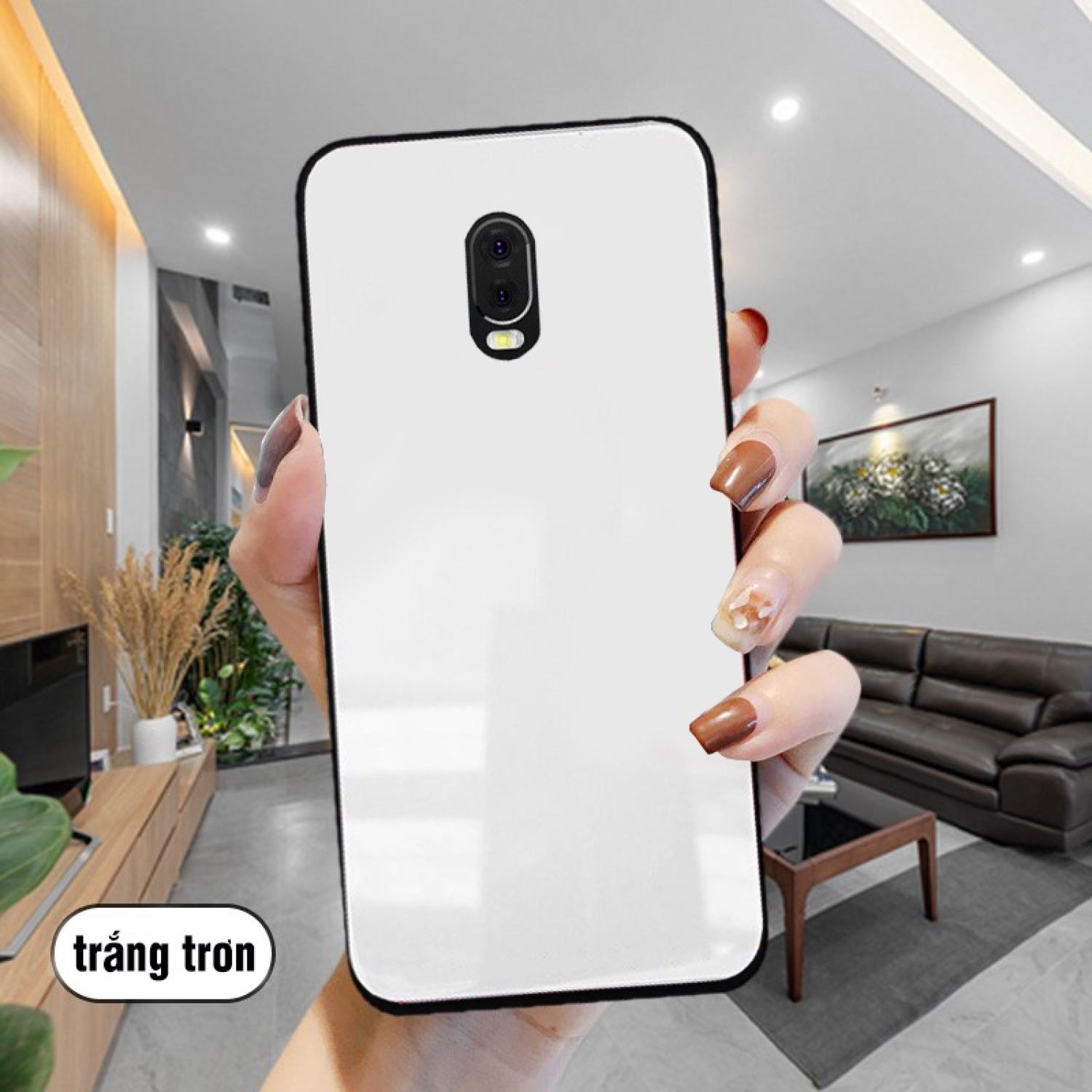 Ốp Lưng Samsung Galaxy J7 Plus Mặt kính gương sáng bóng cao cấp