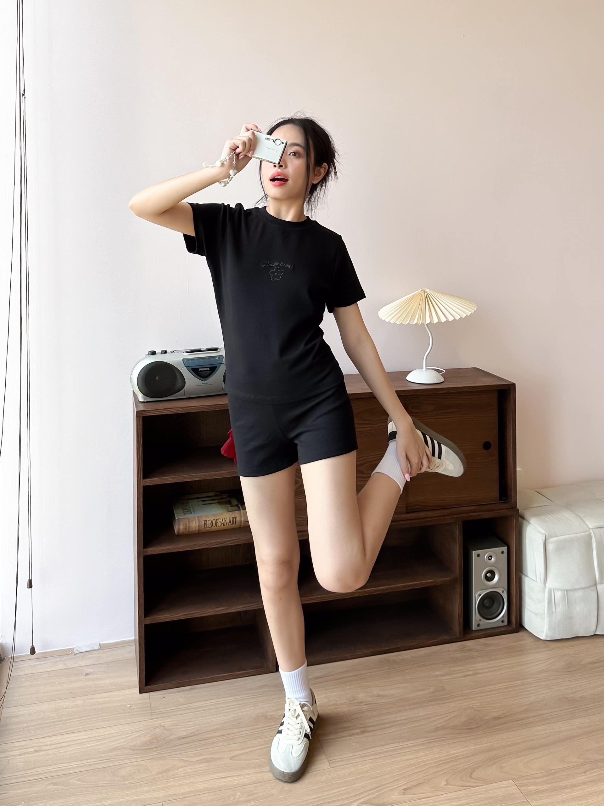 KIDO Quần thun ngắn BIKER SHORTS