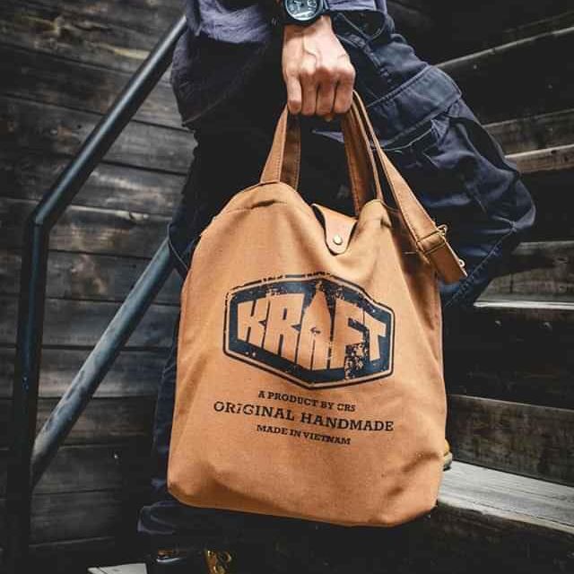 Tote KRAFT V2 - Túi Cavas KRAFT CAMPING