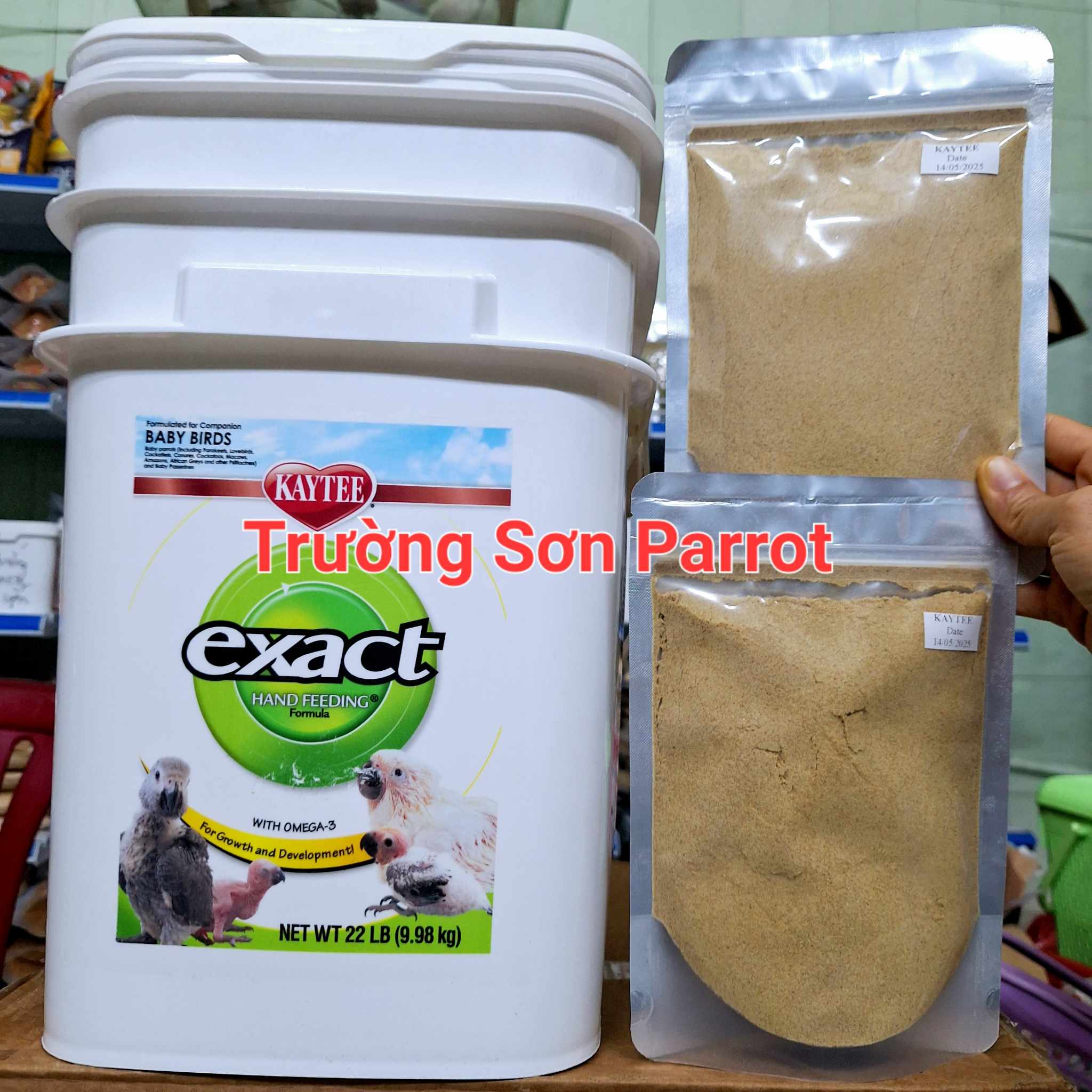 BỘT KAYTEE gói lẻ 200g date mới nhất