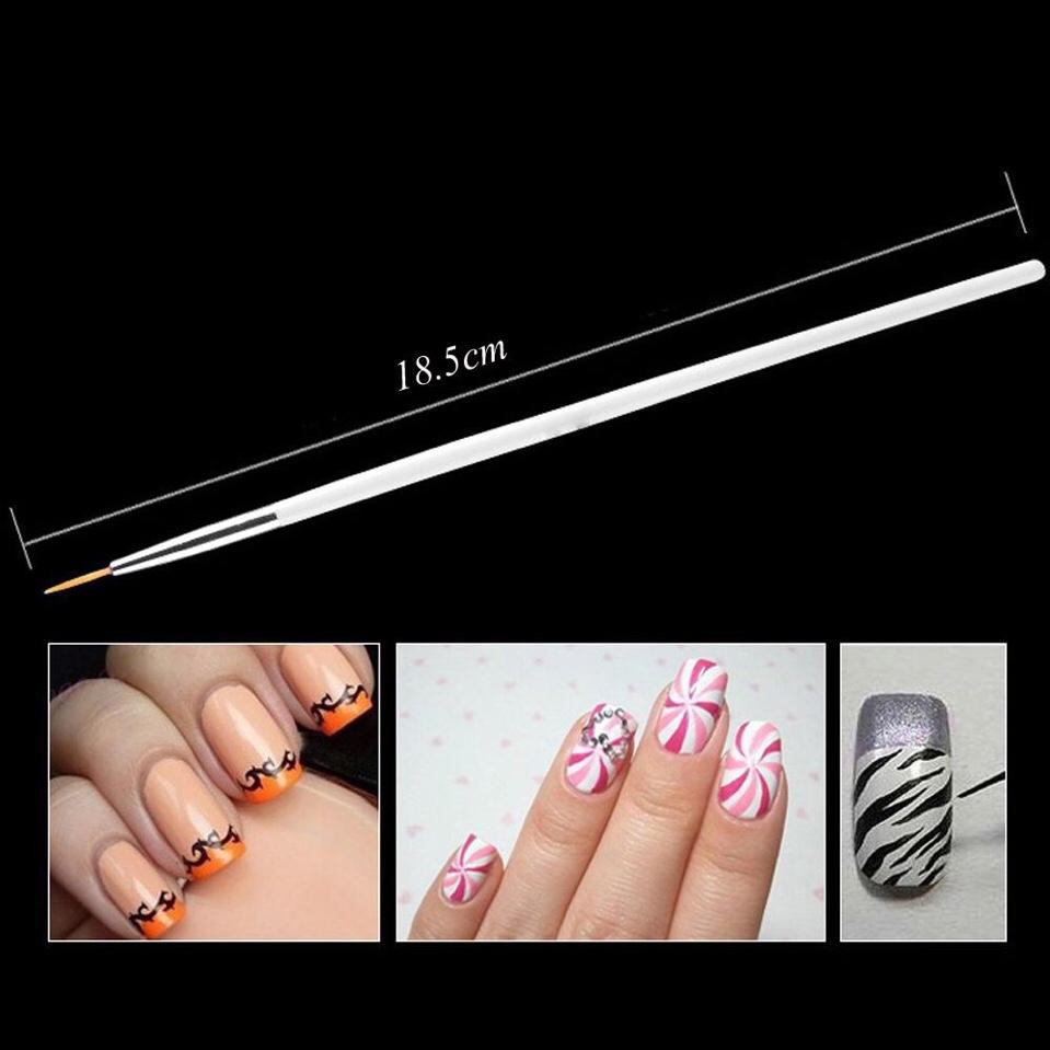 Set 15 Cọ Và Bút Vẽ Móng Chuyên Nghiệp (Màu ngẫu nhiên)