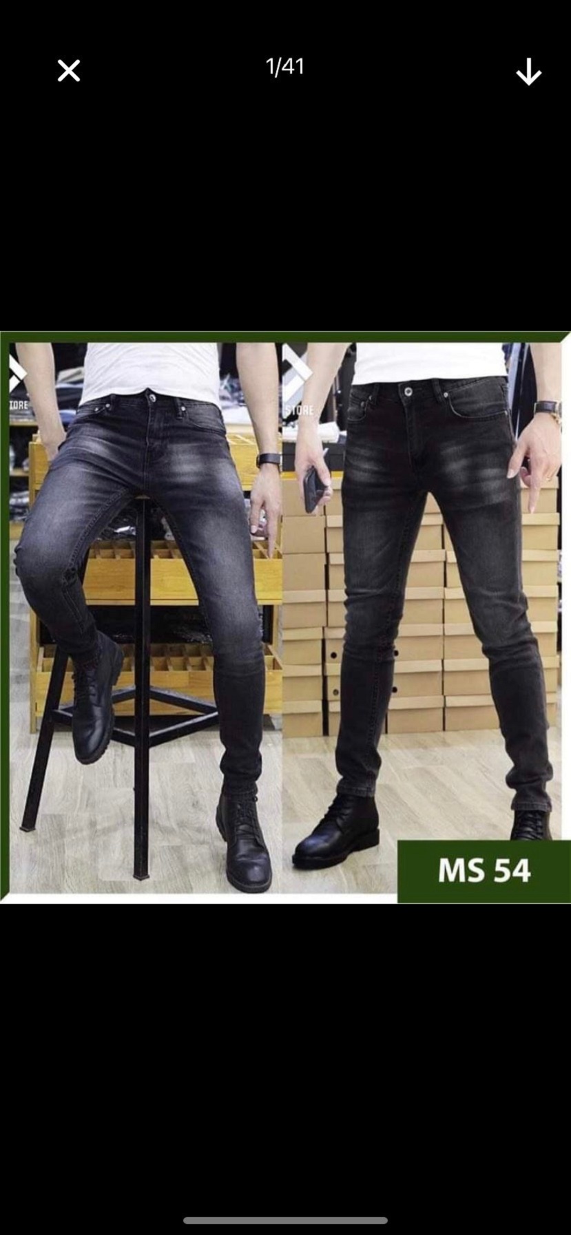 Quần Jeans nam jean đen nam mẫu mới ống suông, rộng, hottrend 2021